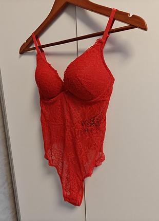 H&amp;m кружевной боди размер s 2