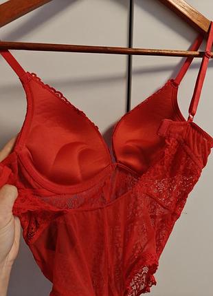 H&amp;m кружевной боди размер s 6