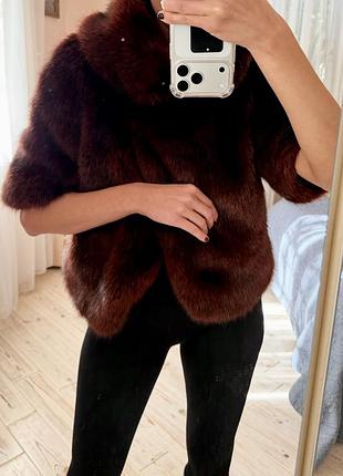 Вкорочена шубка ted baker 6