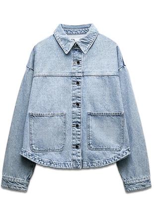 Джинсовка zara