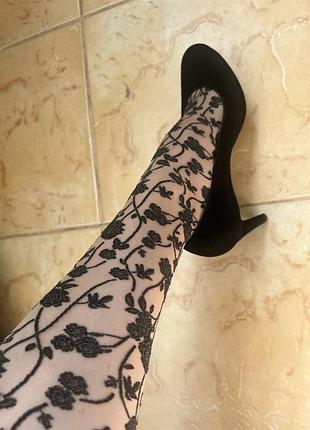 Wolford колготи в квітковий принт 4