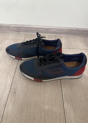 Кросівки чоловічі bally сині, червоні 43,5