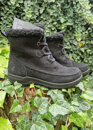 Зимние ботинки ботинки ecco waterproof (832213) размер 37(25см) оригинал