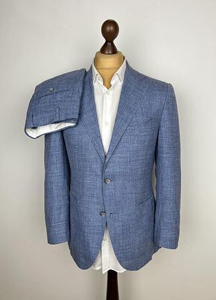 Suitsupply x ethomas wool\silk\linen suit костюм-двойка шерсть\шелк\лен сюитсаплай