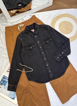 Джинсова сорочка levi’s 7