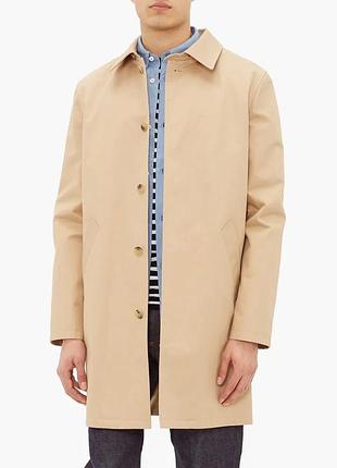 Оригінальний тренч плащ a.p.c. mac ville trench coat