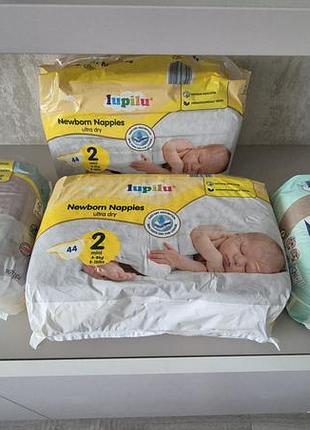 Підгузки lupilu newborn nappies ultra-dry, розмір 2