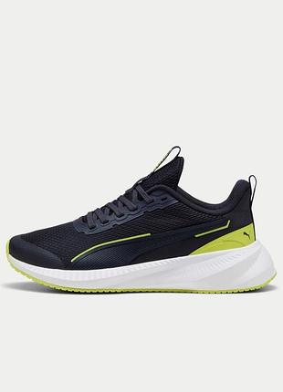 Кросівки чоловічі puma чорні з салатовим 37 розмір