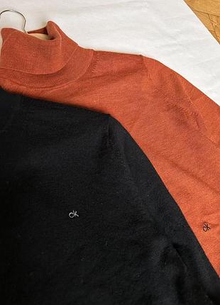 Светер гольф 100% lana wool calvin klein. 4
