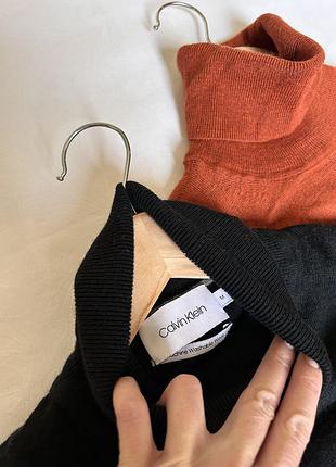 Светер гольф 100% lana wool calvin klein. 7