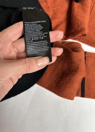 Светер гольф 100% lana wool calvin klein. 8