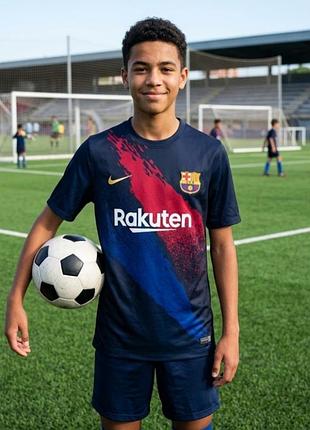 Футбольна футбулка nike  fcb