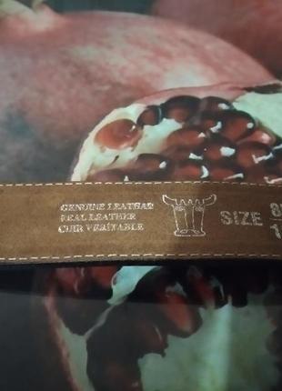 Ремень кожаный