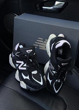Balance 9060 black suede pink premium 3