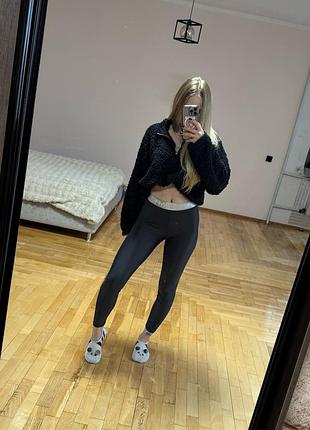 Лосіни жіночі rikky hype чорні спортивні розмір s