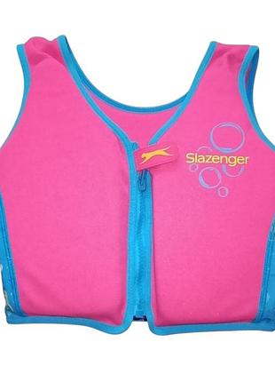 Детский жилет для плавания slazenger на девочку