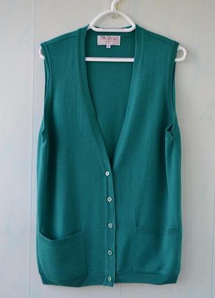 Вовняний жилет  country collection, мериносова вовна.