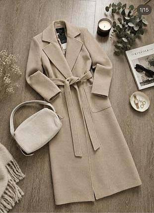 Пальто zara шерсть