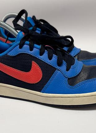 Кросівки дитячі/підліткові nike court borough low (gs) 37.5 eur (23.5 см) оригінал