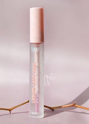 Рідкий фіксуючий віск для брів bless beauty liquid lami wax