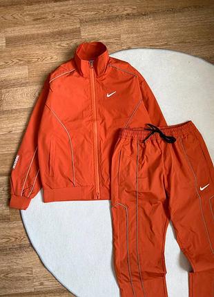 Костюм nike nocta нейлон помаранчевий