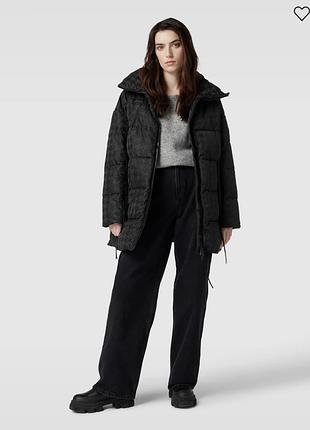 Joop! steppjacke mit grafischem muster in black зимова куртка 38 р.