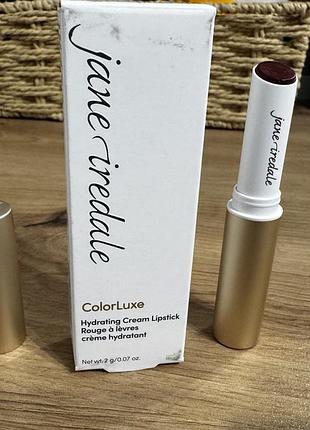 Помада для губ jane iredale colorluxe hydrating cream lipstick bordeaux 2 г