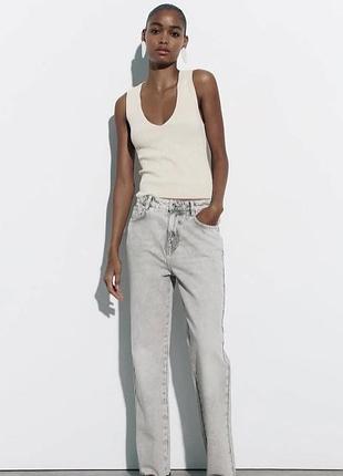 Прямые серые джинсы straight на высокой посадке zara
‼️‼️‼️‼️‼️‼️‼️‼️‼️‼️‼️