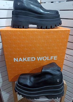 Ботинки кожаные naked wolfe