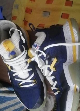 Мужские баскетбольные  кроссовки nba golden state warriors