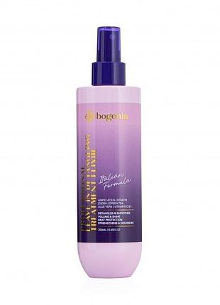 🌿спрей-еліксір professional leave-in detangling treatment elixir bogenia