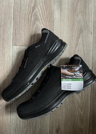 Черевики чоловічі lowa renegade evo gtx lo чорні 44