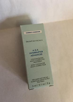 Skinceuticals a.g.e. interrupter advanced антивіковий елітний крем, 3 мл