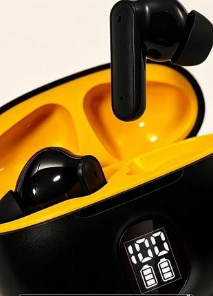 Бездротові навушники bluetooth з мікрофоном та led-дисплеєм