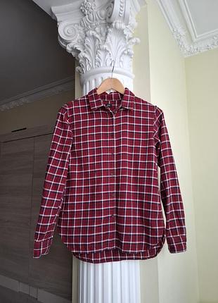 Фланелева сорочка uniqlo