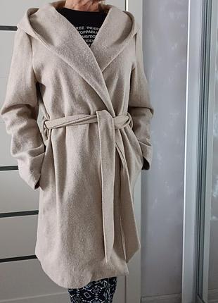 Осеннее женское пальто zara, размер с/м