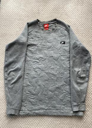 Светр чоловічий nike,сірий,розмір m,l