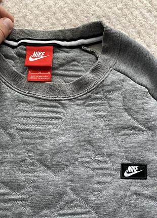 Светр чоловічий nike,сірий,розмір m,l 2