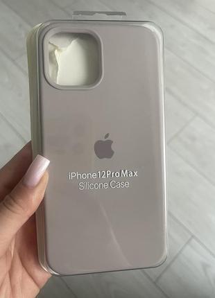 Чохол apple silicone case для iphone 12 pro max