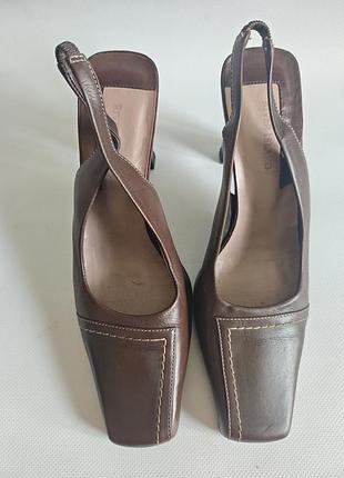Босоножки кожаные river island 2