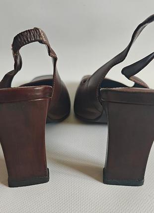 Босоножки кожаные river island 5