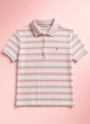 Жіноче поло tommy hilfiger у смужку