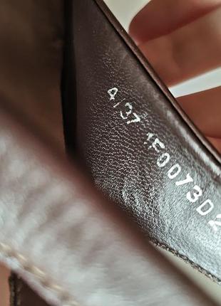 Босоножки кожаные river island 10