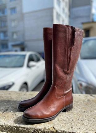 Чобітки шкіряні оригінал ecco adel 359733 рр.39,40