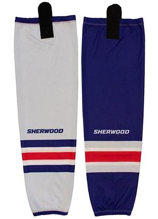 Хоккейные двусторонние гамаши sherwood 350 new york