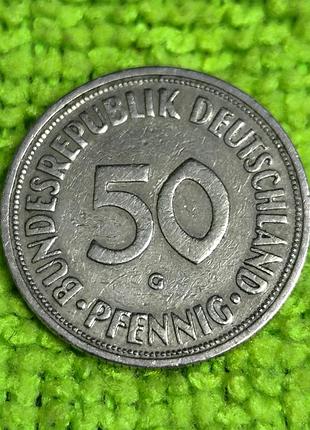 50 пфенингов 1950 года 
ниметчина (фрн)