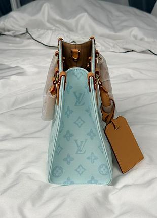 Сумка onthego pm monogram mint monogram textile 6