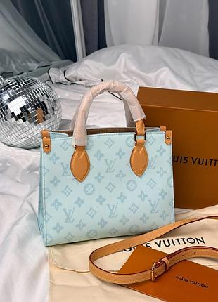 Сумка onthego pm monogram mint monogram textile 5