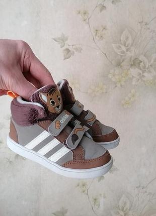 Кроссовки adidas hoops animal cmf mid inf на стопу 14,5 см э момент