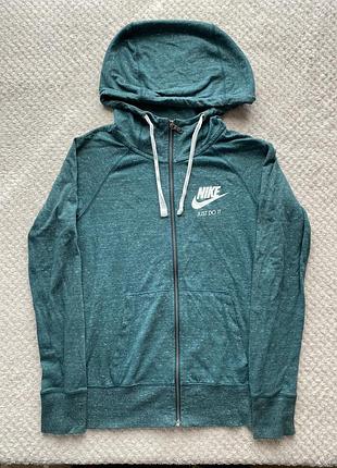 Кофта чоловіча nike,синьо-зелена,розмір м